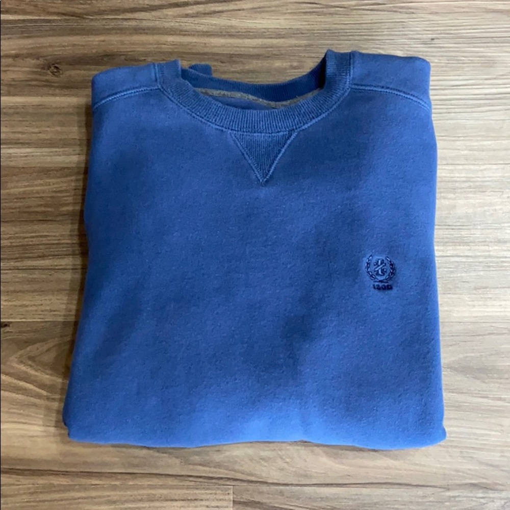 IZOD blue crew neck soft sweatshirt medium
